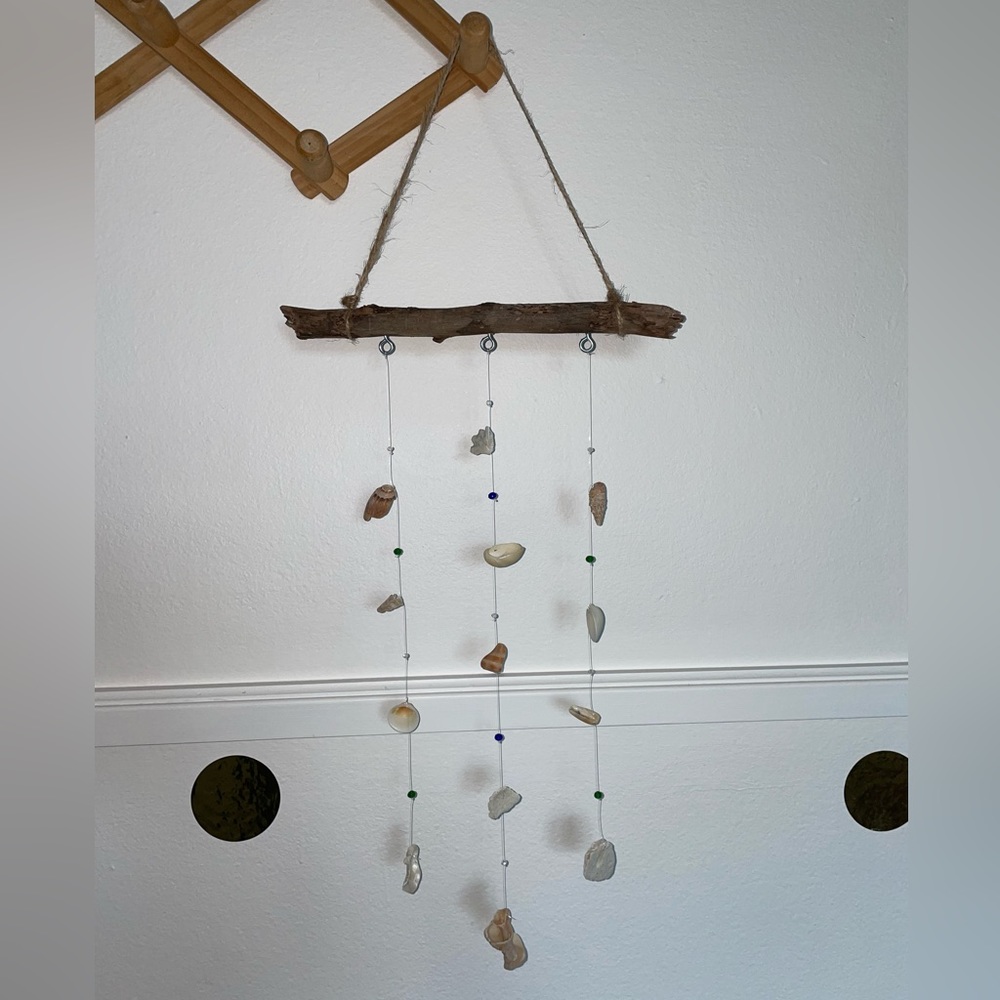 new sea shell wind chime